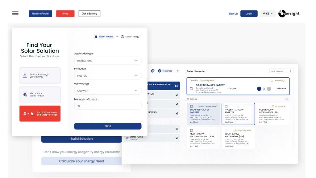 Automated Rule-Based Solar PV System Sizing Calculator Tool